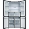 Lodówka HAIER HCR39F19ENPT Side by Side No Frost 190.5cm Czarna Roczne zużycie prądu 350 kWh = 402.5 zł