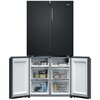 Lodówka HAIER HCR39F19ENPT Side by Side No Frost 190.5cm Czarna Zmiana kierunku otwierania drzwi Nie
