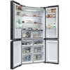 Lodówka HAIER HCR39F19ENPT Side by Side No Frost 190.5cm Czarna Liczba drzwi 4