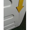 Pralko-suszarka ELECTROLUX MEW9WN249BP 6 kg DelicateCare 900 z pompą ciepła Woolmark Blue Bezpieczeństwo użytkowania Zabezpieczenie przed zalaniem