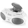 Radioodtwarzacz JVC RD-E661W-DAB Bluetooth Biały Waga (bez baterii) [kg] 1.5