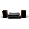 Gramofon AKAI ATT-240SP Orzech, Manualny, Napęd paskowy, Kolumny głośnikowe w zestawie, Prędkość odtw. 33 1/3,45,78 obr./min