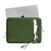 Etui na laptopa TECH-PROTECT Defender 13-14 cali Ciemnozielony Pasuje do laptopa [cal] 13 - 14
