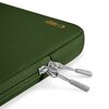 Etui na laptopa TECH-PROTECT Defender 13-14 cali Ciemnozielony Rodzaj zamknięcia Zamek błyskawiczny