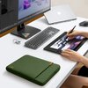 Etui na laptopa TECH-PROTECT Defender 13-14 cali Ciemnozielony Kieszenie wewnętrzne Nie