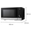 Kuchenka mikrofalowa PANASONIC NN-SD38QSEPG 1000 W średnica 28.8 cm pojemność 29L Czarny Funkcje podstawowe Podgrzewanie