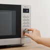 Kuchenka mikrofalowa PANASONIC NN-SD37QSEPG 1000 W średnica 28.8 cm pojemność 29L Srebrny Rodzaj Wolnostojąca