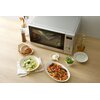 Kuchenka mikrofalowa PANASONIC NN-SD37QSEPG 1000 W średnica 28.8 cm pojemność 29L Srebrny Funkcje podstawowe Rozmrażanie