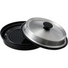 Kuchenka mikrofalowa PANASONIC NN-GD38QSEPG z grillem i naczyniem Steam+ Pot 29l 1000W 18 programów automatycznych Funkcje podstawowe Grill