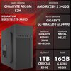 Komputer XQUANTUM XQR5R16S1TB-XA30D R5-3400G 16GB RAM 1TB SSD Wi-Fi Procesor AMD Ryzen 5 3400G