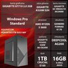 Komputer XQUANTUM XQR5R16S1TB-XA31WP R5-5600 16GB RAM 1TB SSD GeForce GT710 Wi-Fi Windows 11 Professional Procesor AMD Ryzen 5 5600