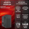 Komputer XQUANTUM XQR5R16S1TB-XA32D R5-3600 16GB RAM 1TB SSD GeForce GT710 Wi-Fi Procesor AMD Ryzen 5 3600
