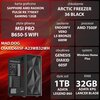 Komputer MAD DOG DIAXID605F-A23WB32WH R5-7500F 32GB RAM 1TB SSD Radeon RX7700XT Wi-Fi Windows 11 Home Procesor AMD Ryzen 5 7500F