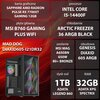 Komputer MAD DOG DIAXID605-I21DR32 i5-14400F 32GB RAM 1TB SSD Radeon RX7700XT Wi-Fi Procesor Intel Core i5-14400F