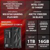 Komputer MAD DOG DIAXID605F-I21DB16 i5-14400F 16GB RAM 1TB SSD Radeon RX7700XT Wi-Fi Procesor Intel Core i5-14400F