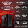 Komputer MAD DOG ENDORFY500AIR-I20WB32WP i5-14400F 32GB RAM 1TB SSD Radeon RX7700XT Wi-Fi Windows 11 Professional Procesor Intel Core i5-14400F
