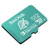 Karta pamięci SANDISK microSDXC 512GB do Nintendo Switch Adapter w zestawie Nie