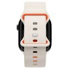 Pasek SPIGEN Nano Pop do Apple Watch 6/7/8/9/10/SE (40/41/42 mm) Pomarańczowy/beżowy Materiał Silikon