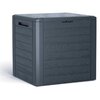 Skrzynia ogrodowa PROSPERPLAST Woodebox MBWL140-S433 140 L Antracytowy