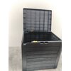 Skrzynia ogrodowa PROSPERPLAST Woodebox MBWL140-S433 140 L Antracytowy Kształt Prostokątny