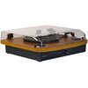Gramofon DENVER VPL-230 Orzech, Manualny, Napęd paskowy, BT, USB, Wbudowane głośniki, Prędkość odtw. 33 1/3,45,78 obr./min Funkcje dodatkowe Funkcja Autostop