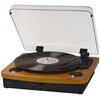 Gramofon DENVER VPL-230 Orzech, Manualny, Napęd paskowy, BT, USB, Wbudowane głośniki, Prędkość odtw. 33 1/3,45,78 obr./min