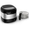 Frytkownica TEFAL FF215D30 Czarno-srebrny 1.8l z okienkiem do obserwacji postępów Pokrywa Z podglądem