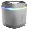 Power Audio AOC O3, 80W, Bluetooth, Bateria 12 godzin, Funkcja wzmocnienia basów, Ładowarka indukcyjna, IPX4 Wymiary [cm] 33 x 33 x 31.1