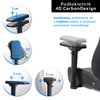 Fotel GAMVIS Elite 2.0 XL Basic Czarny Materiał wypełnienia Pianka 60kg/m3