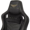 Fotel GAMVIS Elite 2.0 Pro XL Czarny (złote elementy) Regulacja podłokietników Góra - dół