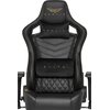 Fotel GAMVIS Elite 2.0 Pro XL Czarny (złote elementy) Regulacja podłokietników Przód - tył
