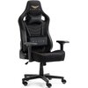Fotel GAMVIS Elite 2.0 XL Basic Czarny (złote elementy)