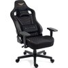 Fotel GAMVIS Elite 2.0 XL Basic Czarny (złote elementy) Wysokość siedziska [cm] 47.5 - 57