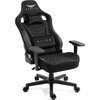 Fotel GAMVIS Elite 2.0 XL Basic Czarny (białe elementy) Wysokość siedziska [cm] 47.5 - 57