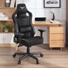 Fotel GAMVIS Elite 2.0 XL Basic Czarny (białe elementy) Rekomendowany wzrost [cm] 169 - 190