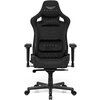 Fotel GAMVIS Elite 2.0 Pro XL Czarny (białe elementy) Wysokość siedziska [cm] 49.5 - 56.5