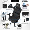 Fotel GAMVIS Elite 2.0 Pro XL Czarny (białe elementy) Funkcja bujania Tak