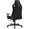 Fotel GAMVIS Elite 2.0 Pro XXL Czarny (białe elementy) Podnóżek Nie