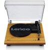 Gramofon LENCO LS-10WD Drewno, Półautomatyczny, Napęd paskowy, Wbudowane głośniki, Prędkość odtw. 33 1/3, 45 obr./min Funkcje dodatkowe Złącze słuchawkowe