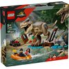LEGO 76975 Jurassic World Ucieczka rzeką przed tyranozaurem Wiek 5 lat