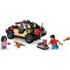 LEGO 76972 Jurassic World Ucieczka terenówką przed raptorem Motyw Ucieczka terenówką przed raptorem