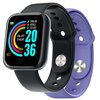 Smartwatch CELLY Trainerbeat Czarny + Fioletowy Pasek