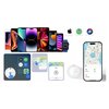 Lokalizator MILI MiTag Biały (3 szt.) + Etui Biały (3 szt.) Kompatybilność z Apple Find My Tak