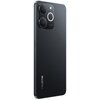 Czarny smartfon z widocznym logo "realme" na obudowie. Na tylnej części urządzenia znajdują się dwa duże obiektywy aparatu oraz mniejszy otwór z napisem "AI CAMERA".