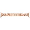 Pasek LUNA do Apple Watch 3/4/5/6/7/8/9/SE/SE 2/SE 2022 (38/40/41mm) A00324 Różowo-złoty Kolor Różowe złoto