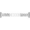 Pasek LUNA do Apple Watch 3/4/5/6/7/8/9/SE/SE 2/SE 2022 (38/40/41mm) A00325 Srebrny Rodzaj Bransoleta