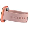 Pasek LUNA do Apple Watch 3/4/5/6/7/8/9/SE/SE 2/SE 2022 (38/40/41mm) A00321 Różowy Materiał Silikon