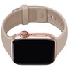 Pasek LUNA do Apple Watch 3/4/5/6/7/8/9/SE/SE 2/SE 2022 (38/40/41mm) A00322 Kremowy Materiał Silikon