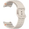 Pasek LUNA do Samsung Galaxy Watch 4/5/6/7 (40/42/44/46 mm) S00027 Kremowy