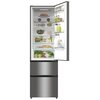 Lodówka HISENSE RM469N4ACE 3D No Frost 200cm Stalowo-szara SmartFresh Licowane drzwi Liczba półek 4